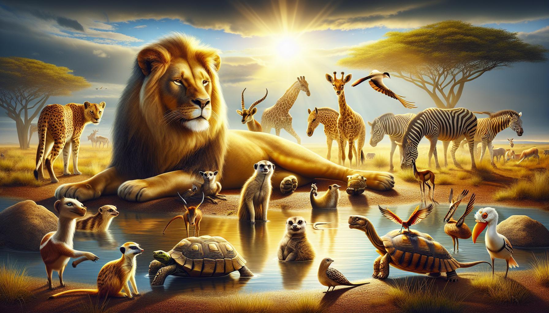 Who Are Lions’ Friends? Surprising Allies in the Wild