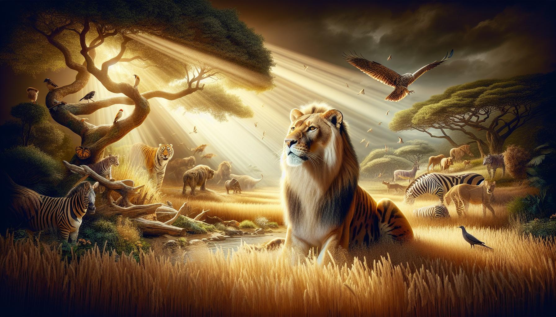 Behavioral Insights: What Ligers Inherit from Their Parents