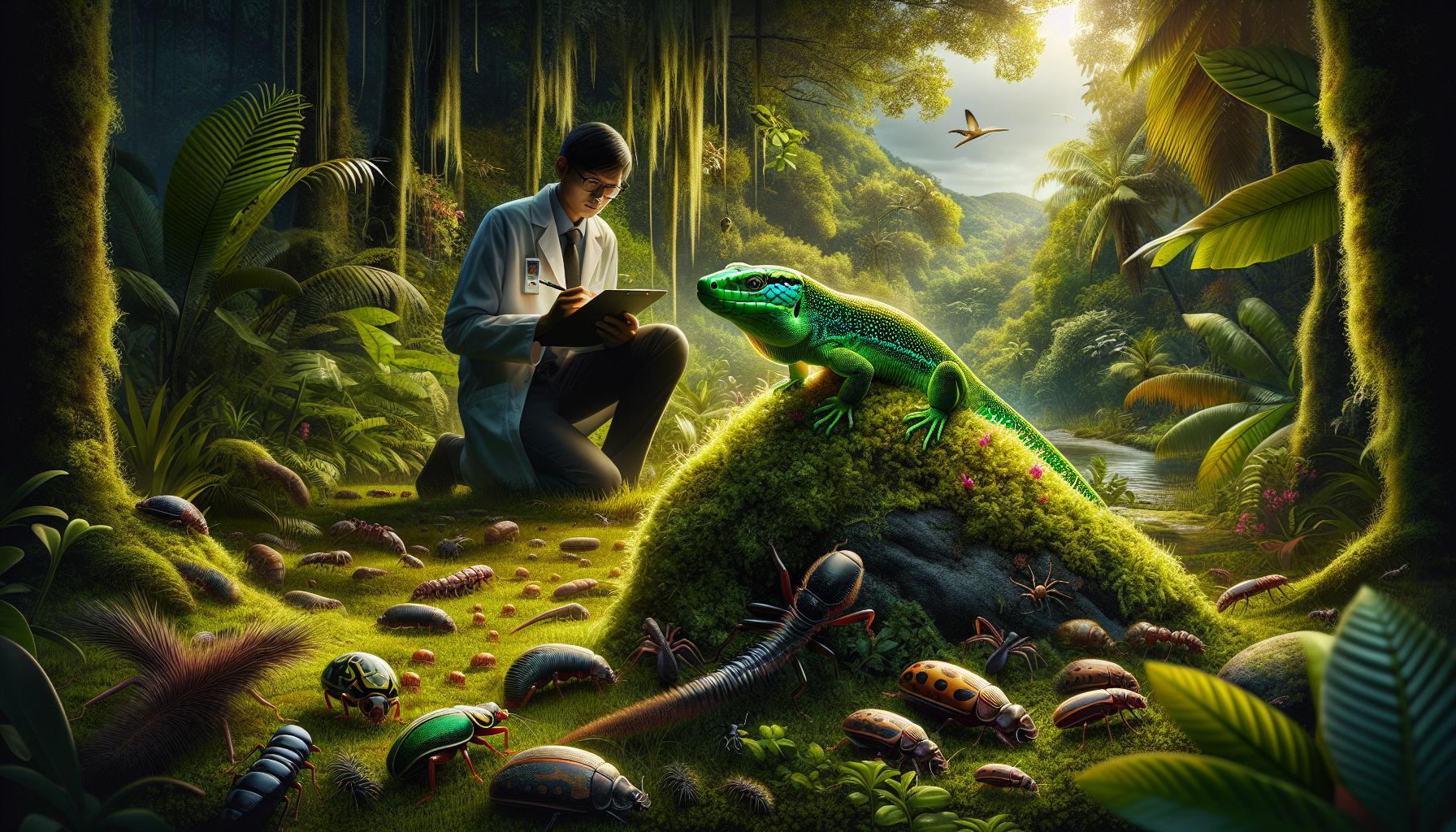 Ecological Role of Green Blood in Skinks