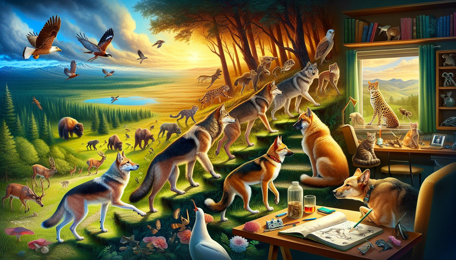 The Evolutionary Journey: From Ancestors to Modern Breeds