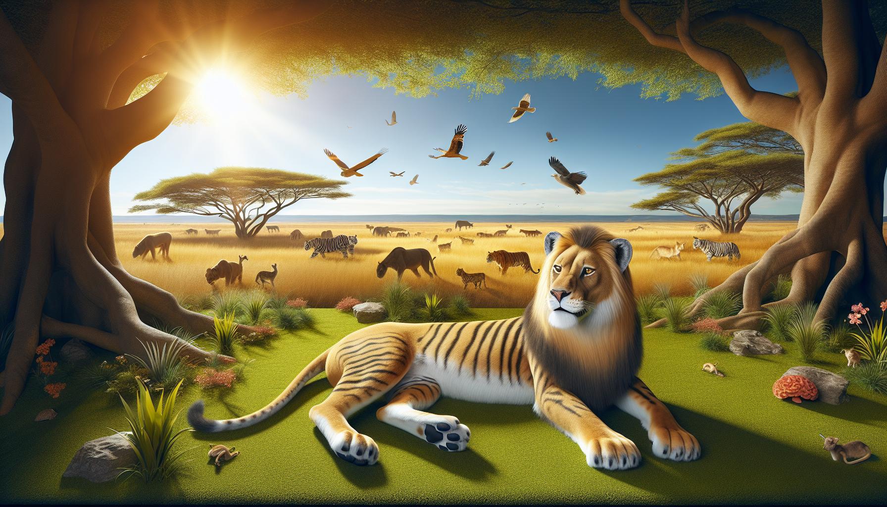 The Fascinating World of Ligers: Understanding Hybrid Big Cats