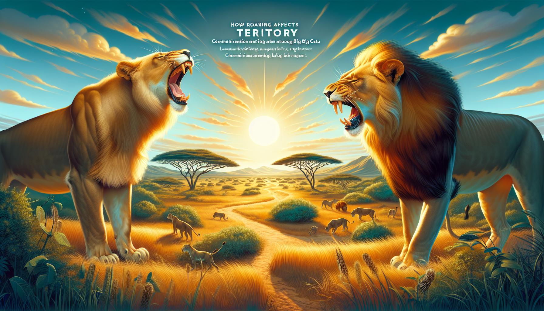How Roaring Affects Territory: Communication Among Big Cats