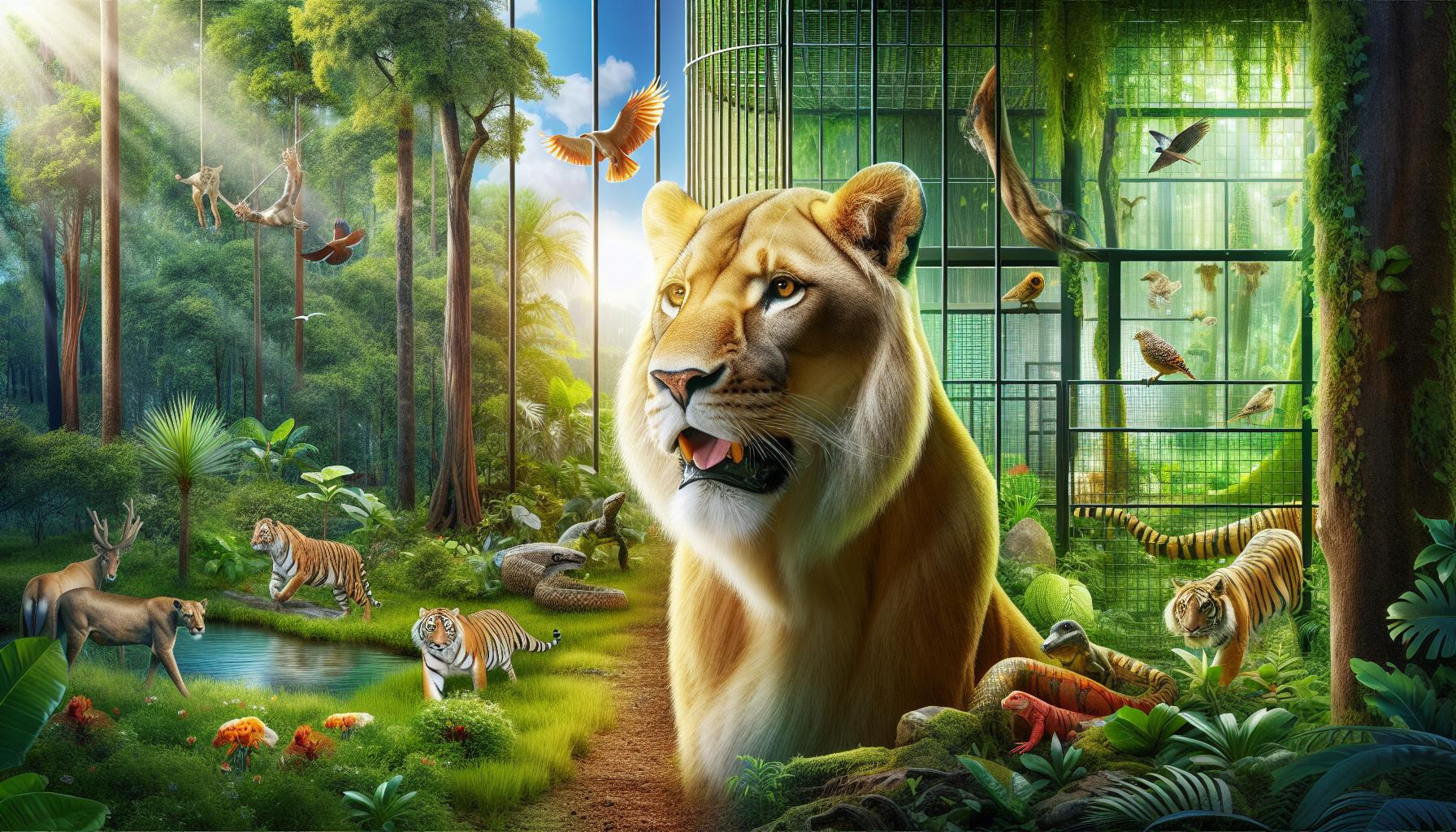 What are ligers? The Fascinating Hybrid of Lion and Tiger Explained 6 Ligers in the Wild vs. Captivity: Survival Insights