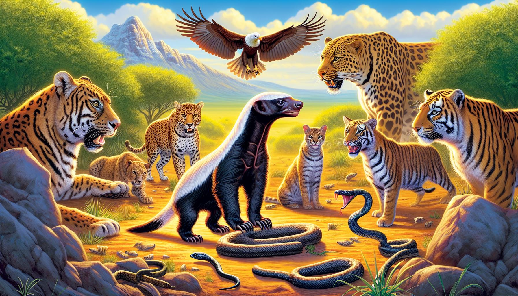 Predators of the Honey Badger: Who Are Their Threats?