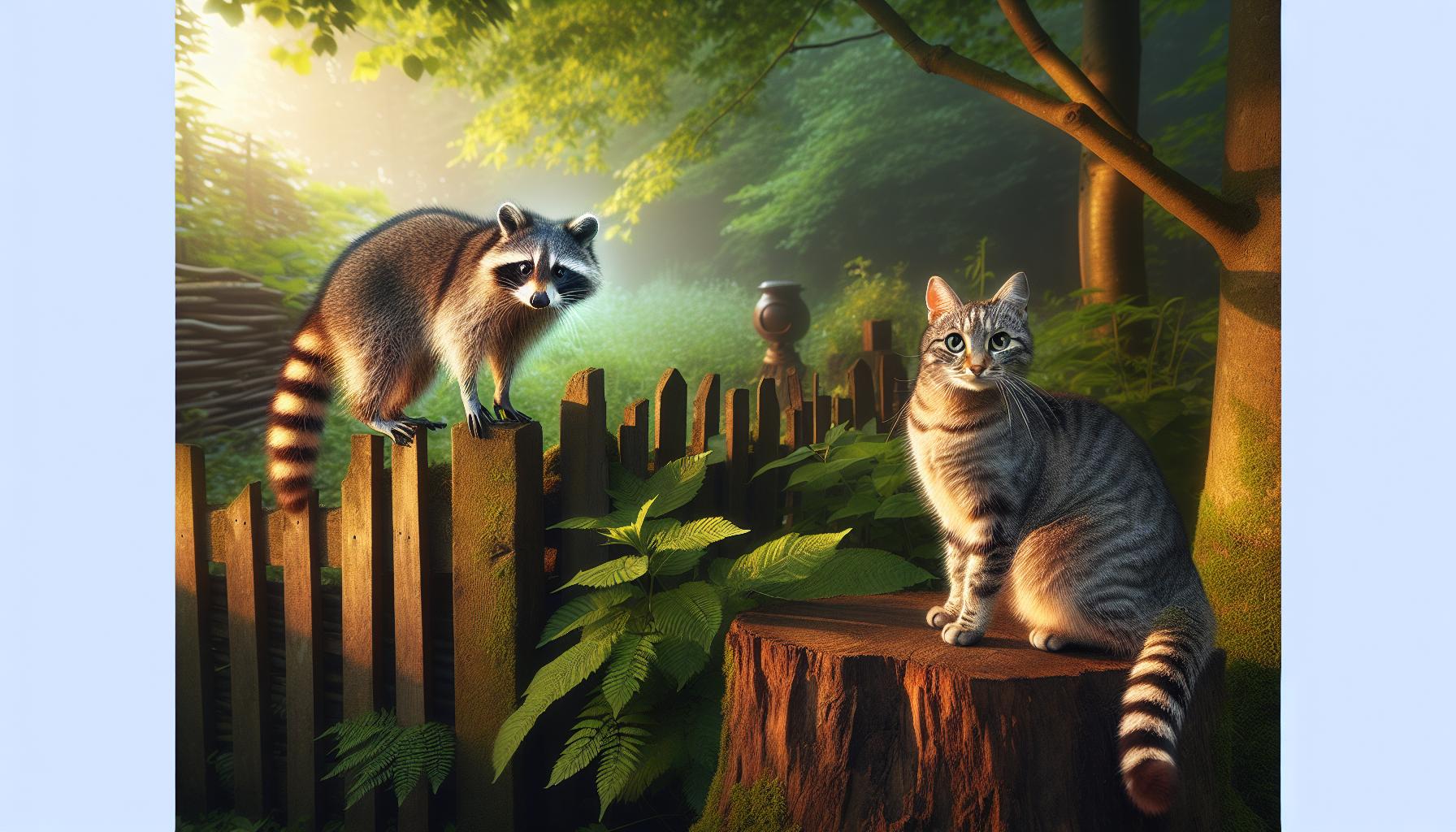 Raccoons: Friends or Foes to Cats?
