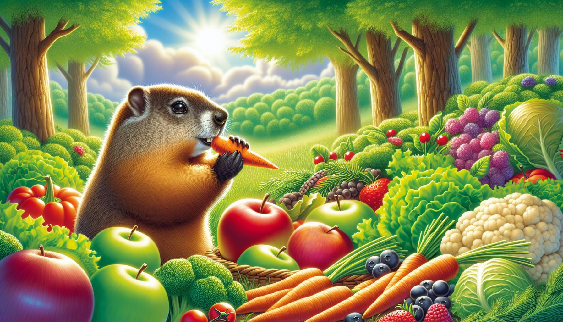 Safe Fruits and Vegetables for Groundhogs