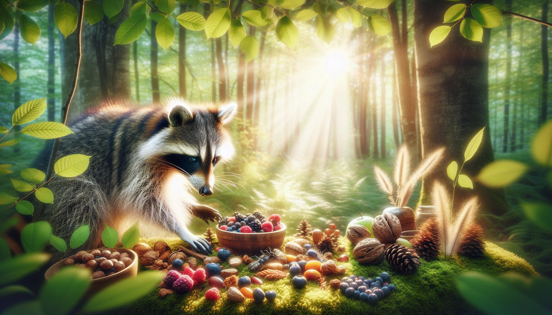 Signs of a Healthy Raccoon Diet