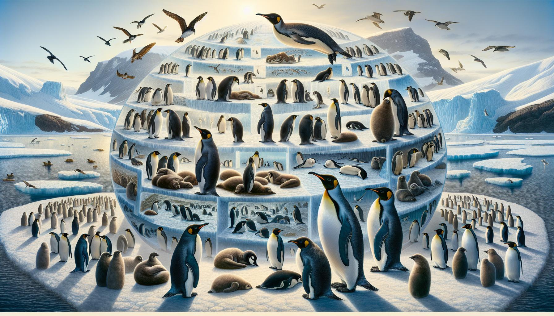 The Social Structures of Penguin Colonies