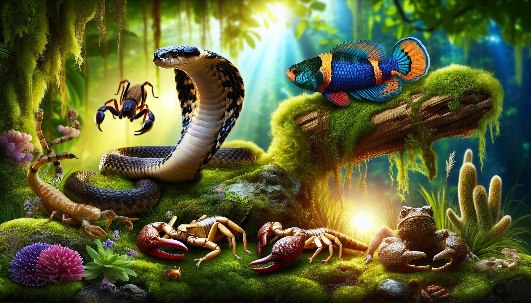Venom vs Dragon—Which Animal Is More Dangerous? 4 Venomous Creatures: The Most Dangerous Species