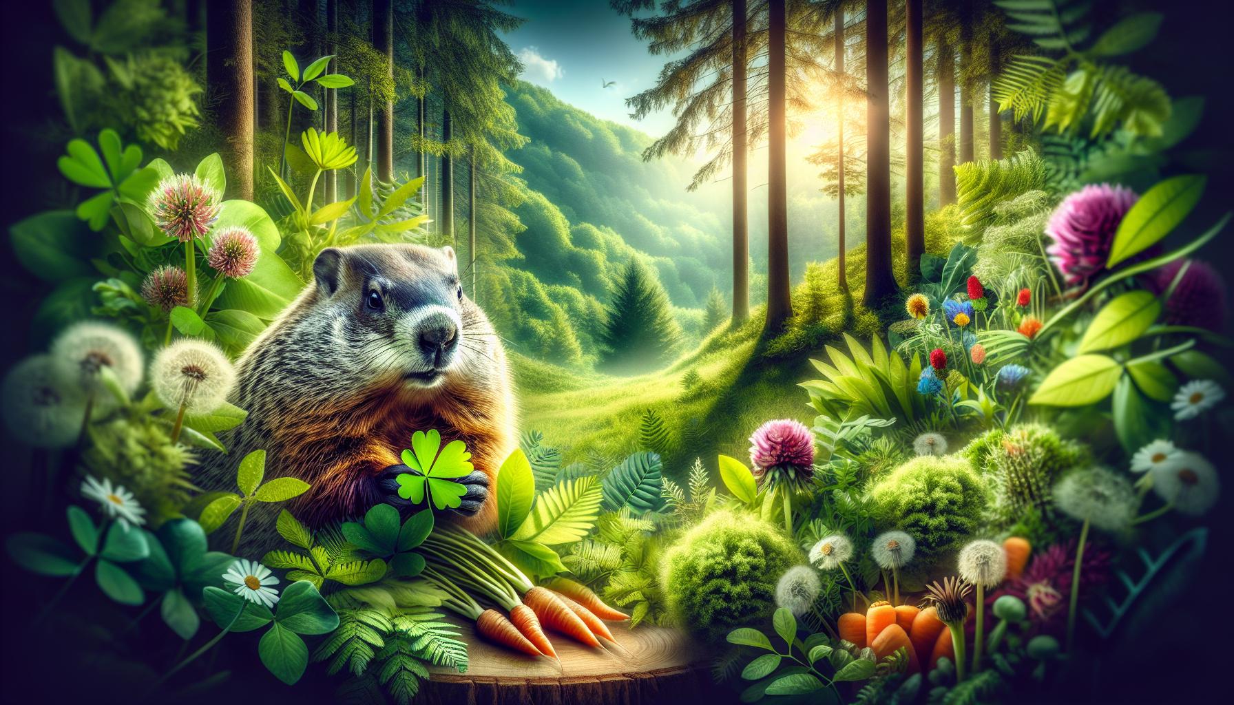 What Do Groundhogs Naturally Eat?