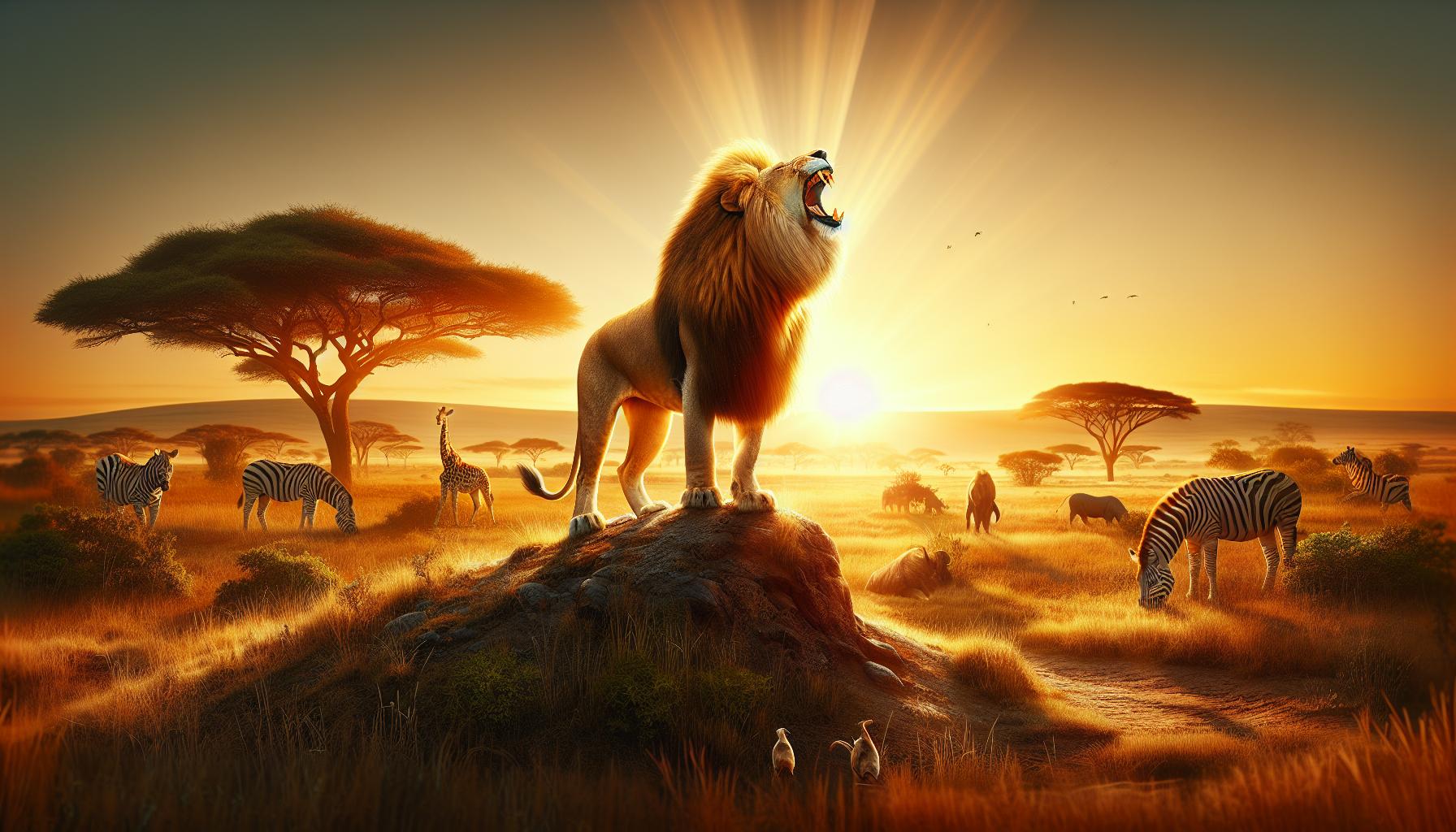 What Triggers a Lion to Roar?